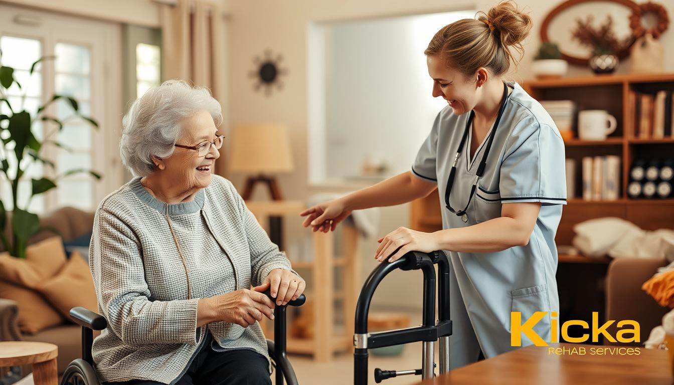 Compassionate caregiver in geriatric services