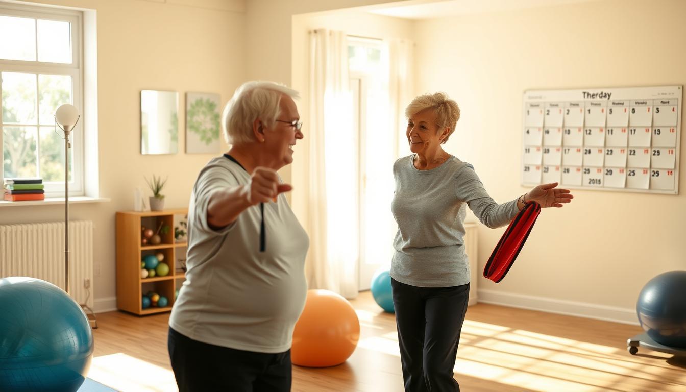 Physical therapy frequency for seniors