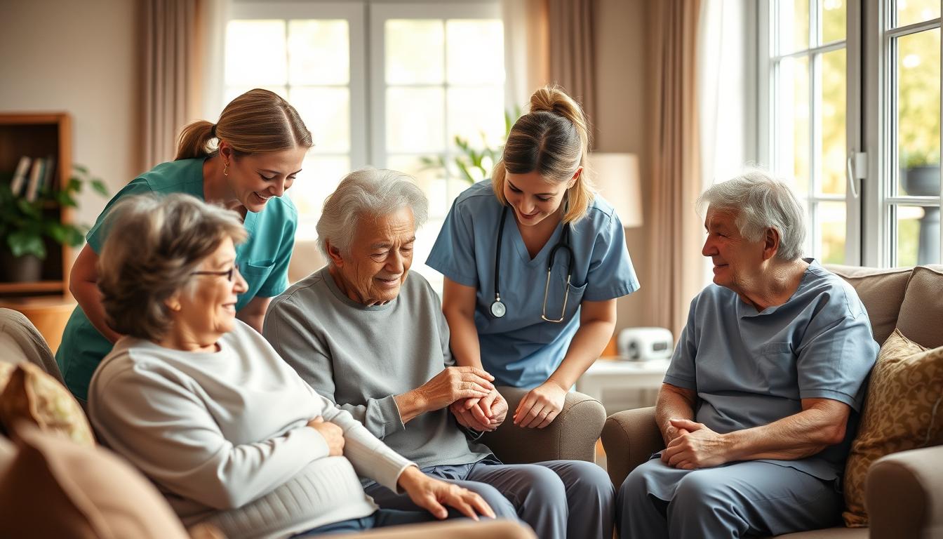 Expert caregivers providing compassionate care